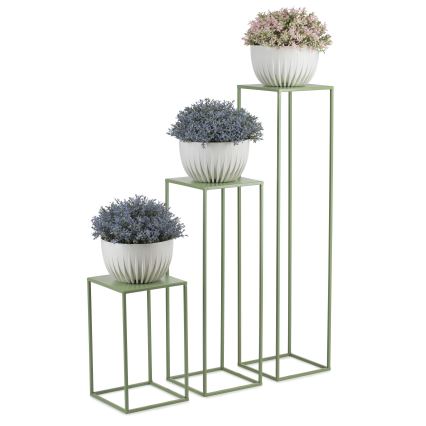 Flower stand 40x24 cm dark green
