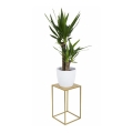 Flower stand 40x24 cm gold