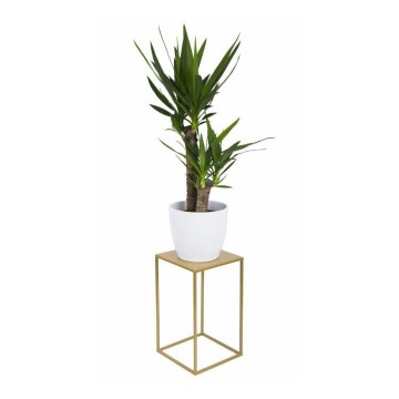 Flower stand 40x24 cm gold