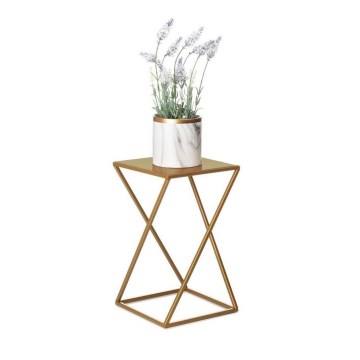 Flower stand 40x24 cm gold