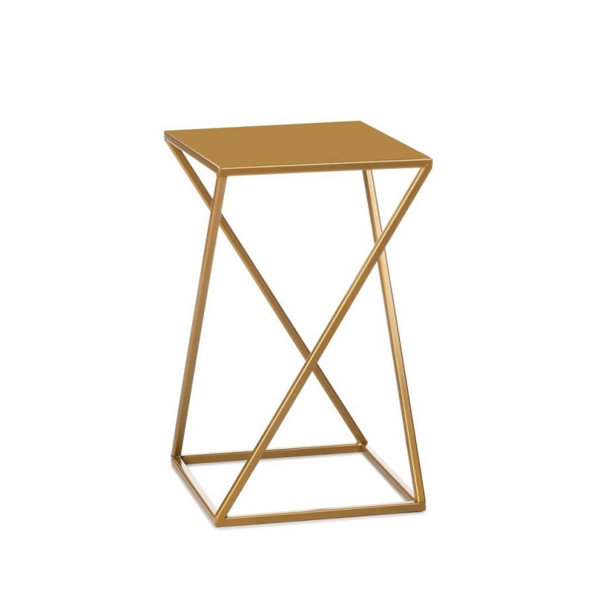 Flower stand 40x24 cm gold
