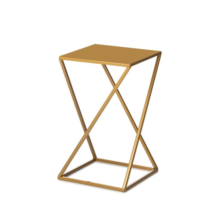 Flower stand 40x24 cm gold