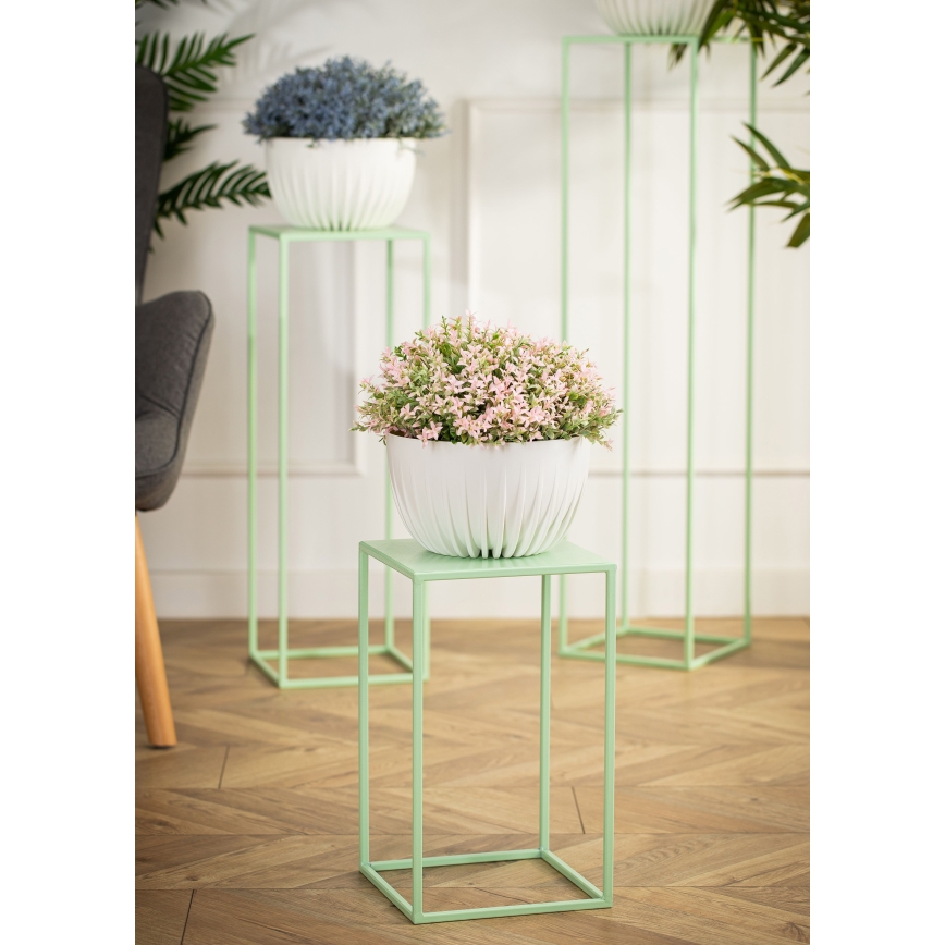 Flower stand 40x24 cm light green