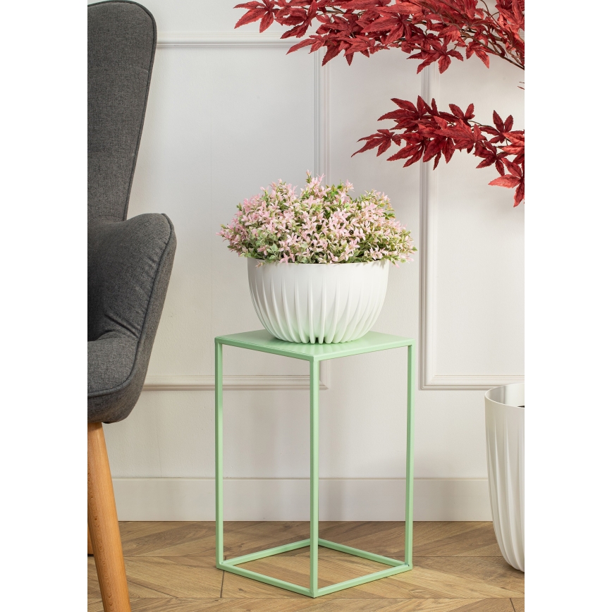 Flower stand 40x24 cm light green