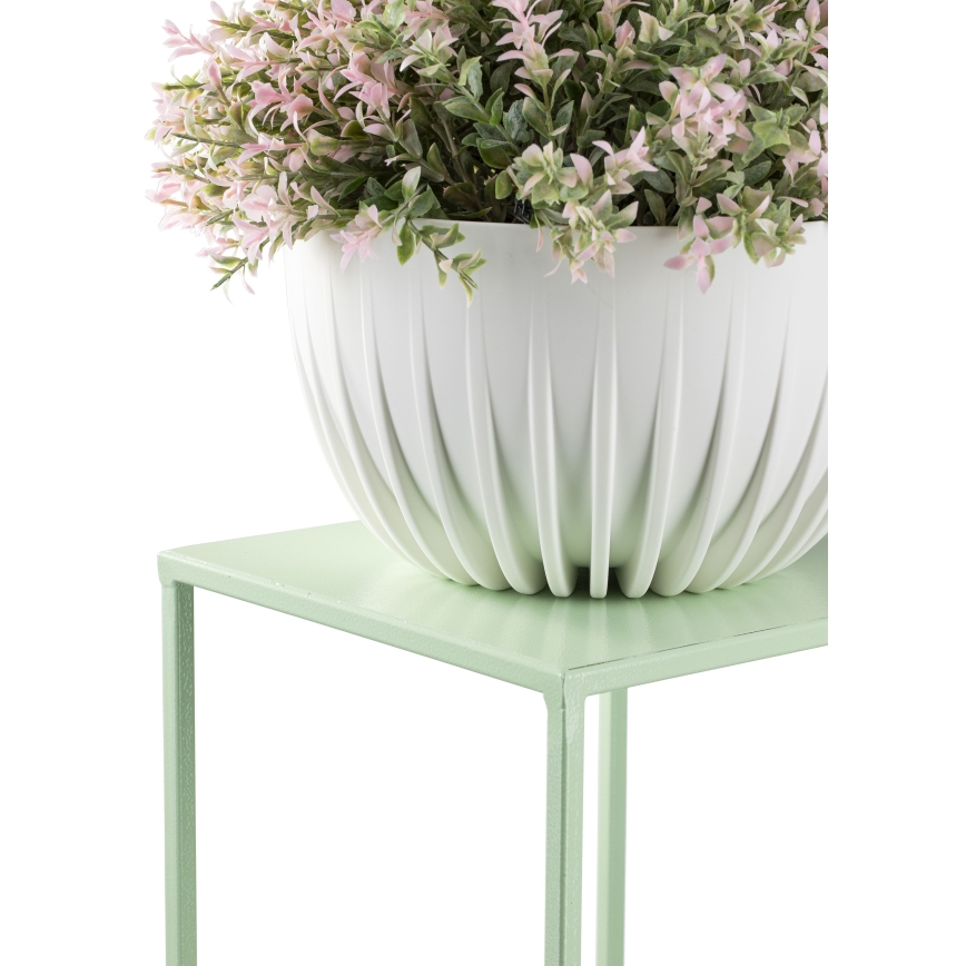 Flower stand 40x24 cm light green