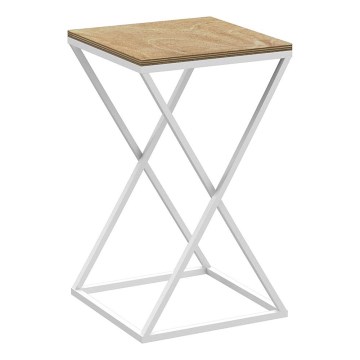 Flower stand 40x24 cm white