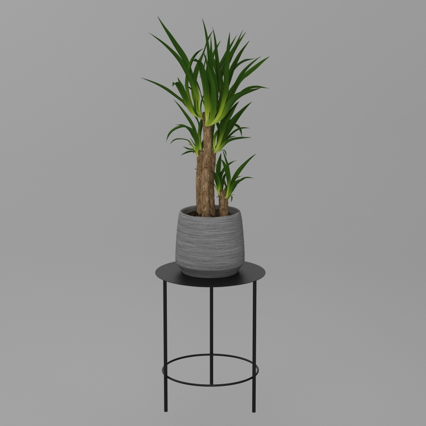 Flower stand 40x32 cm black
