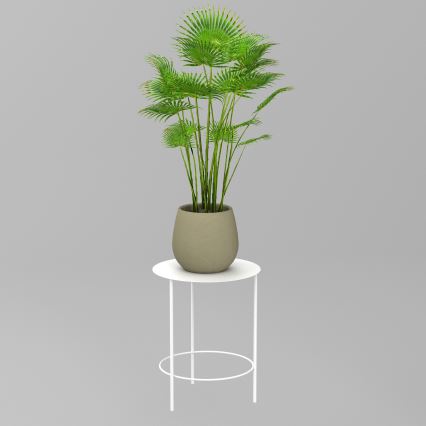 Flower stand 40x32 cm white