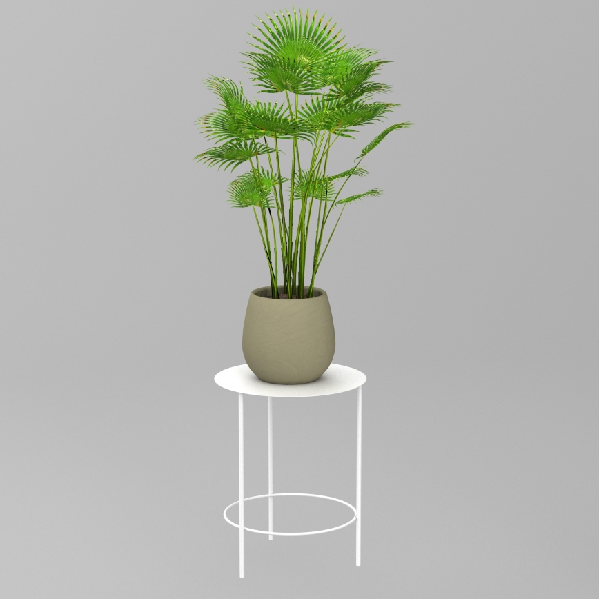Flower stand 40x32 cm white