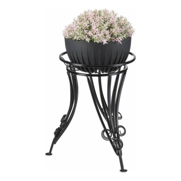 Flower stand 47x43 cm black