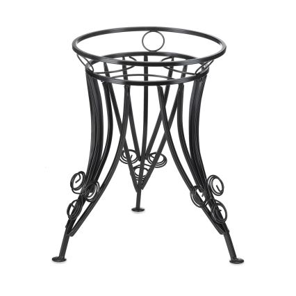 Flower stand 47x43 cm black