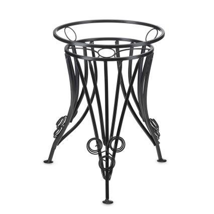 Flower stand 47x43 cm black