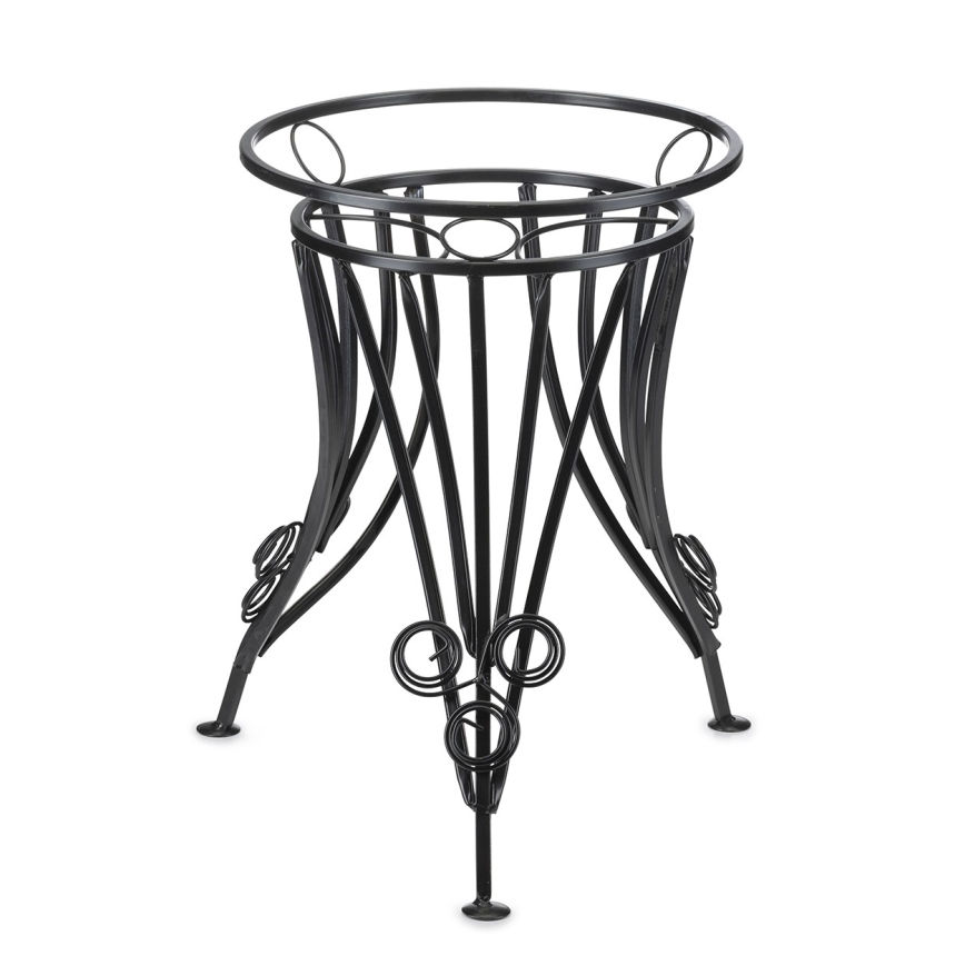 Flower stand 47x43 cm black