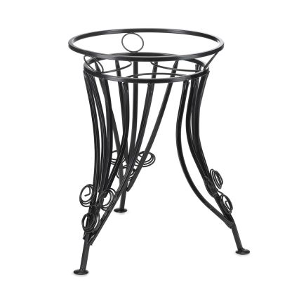 Flower stand 47x43 cm black