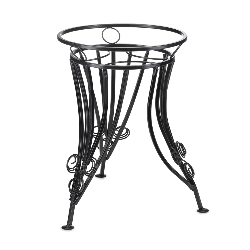 Flower stand 47x43 cm black