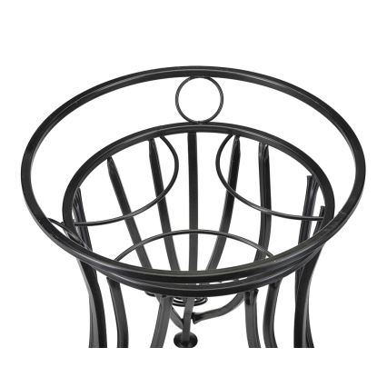 Flower stand 47x43 cm black