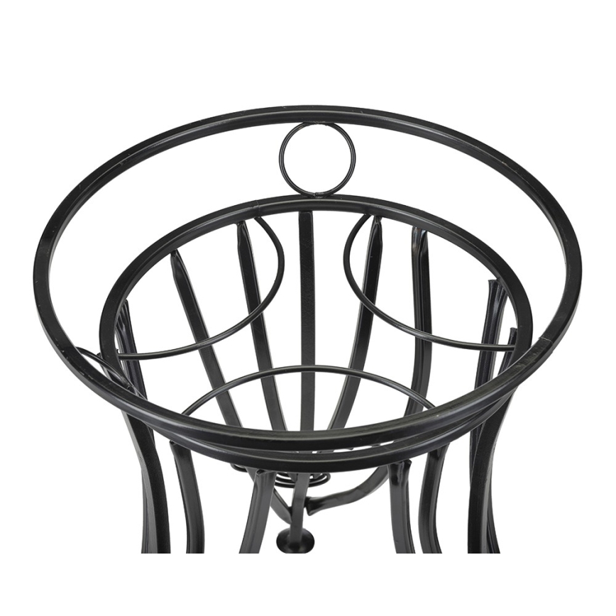 Flower stand 47x43 cm black