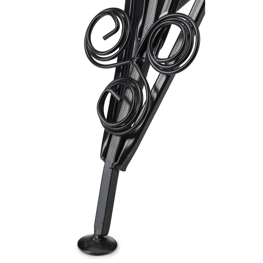 Flower stand 47x43 cm black