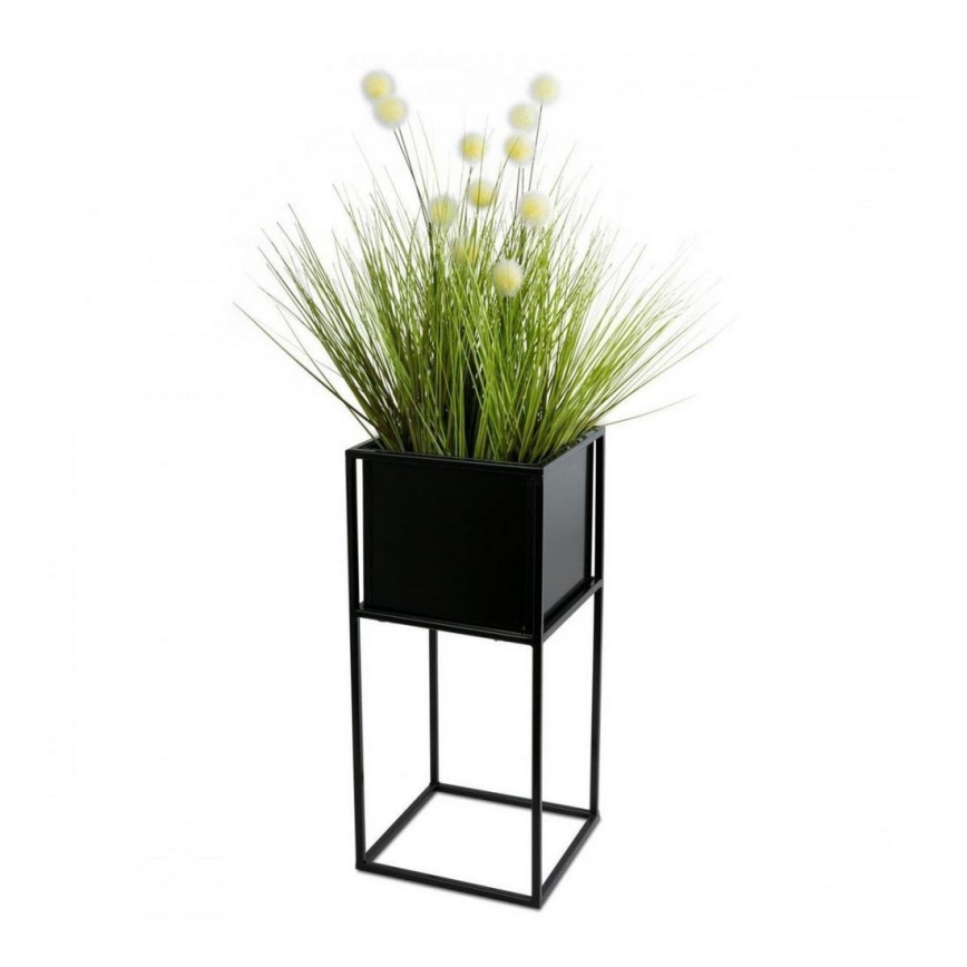 Flower stand 50x24 cm black