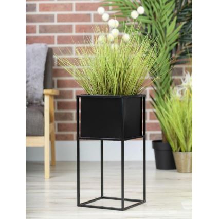 Flower stand 50x24 cm black