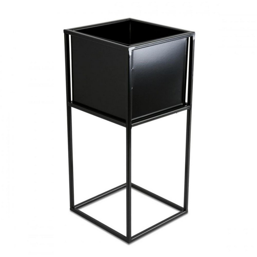 Flower stand 50x24 cm black