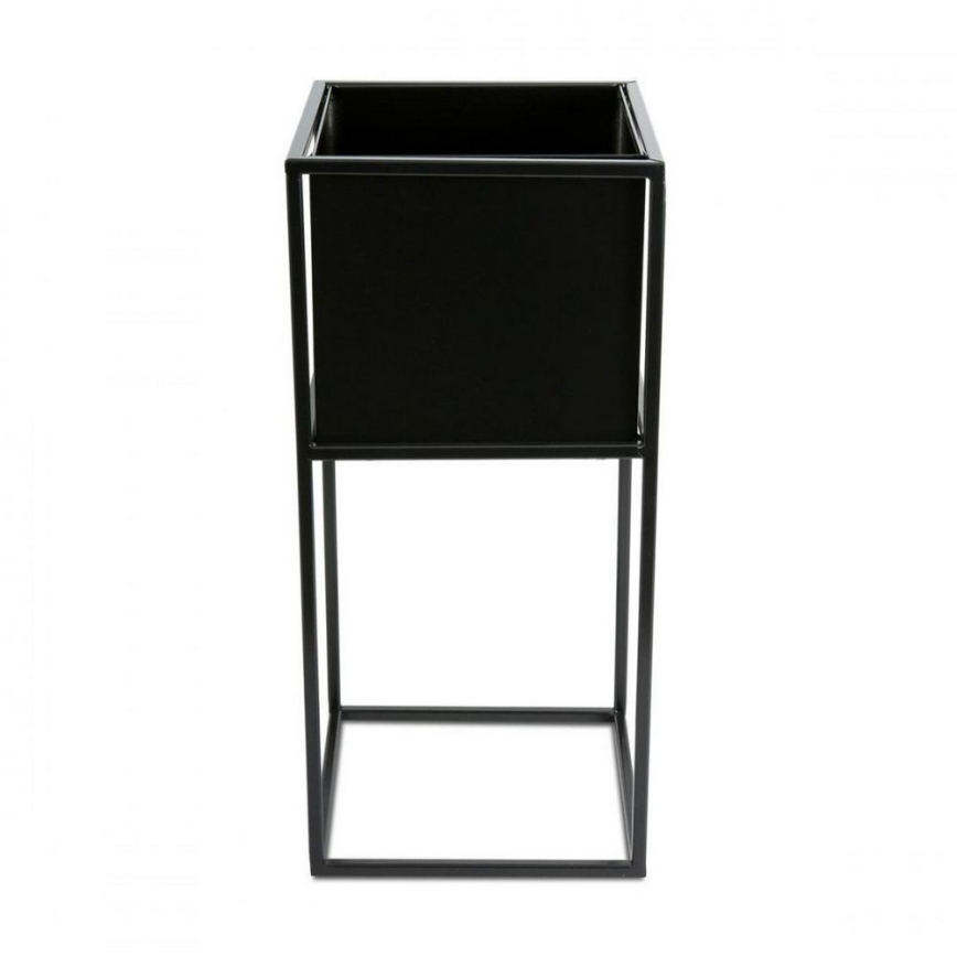 Flower stand 50x24 cm black