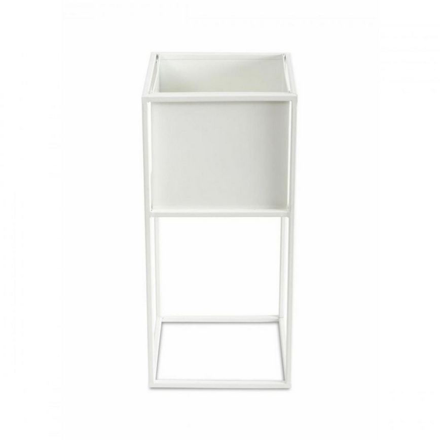 Flower stand 50x24 cm white