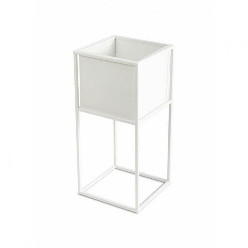 Flower stand 50x24 cm white