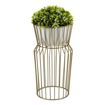 Flower stand 50x26 cm gold