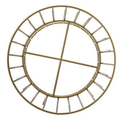 Flower stand 50x26 cm gold
