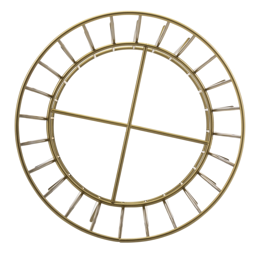 Flower stand 50x26 cm gold