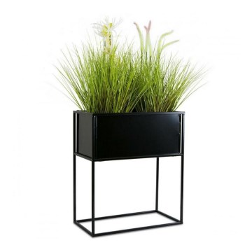 Flower stand 50x44 cm black
