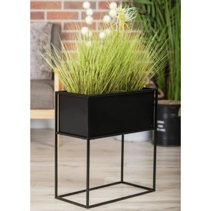Flower stand 50x44 cm black