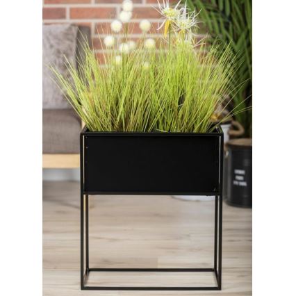 Flower stand 50x44 cm black