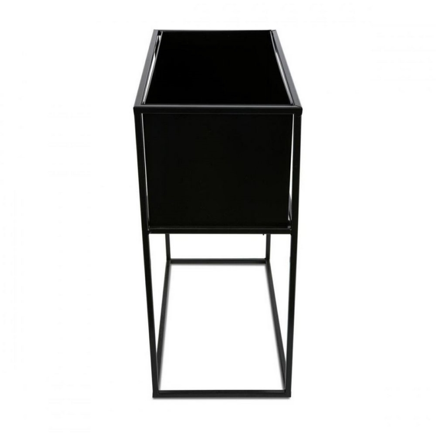 Flower stand 50x44 cm black