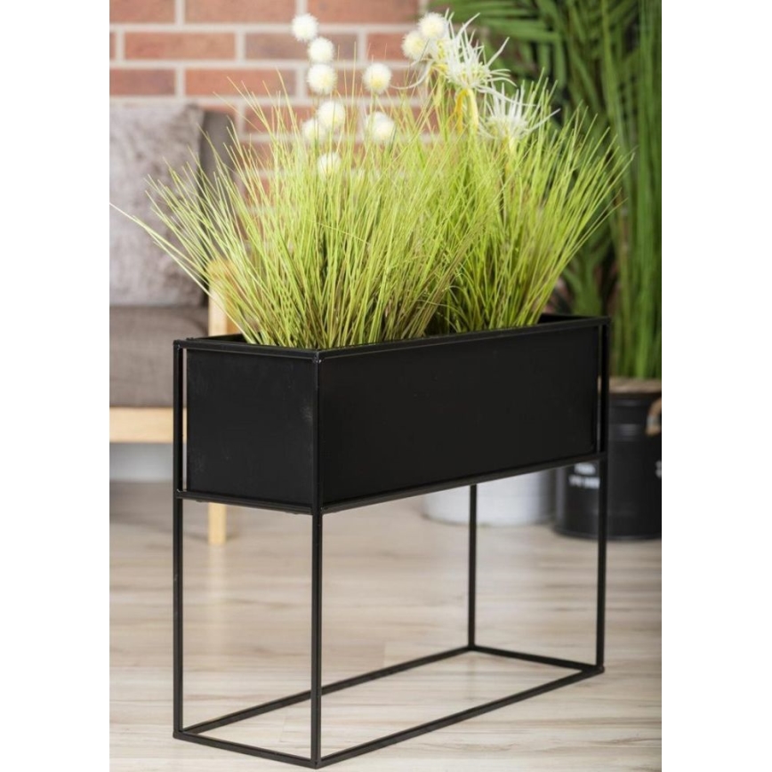 Flower stand 50x64 cm black