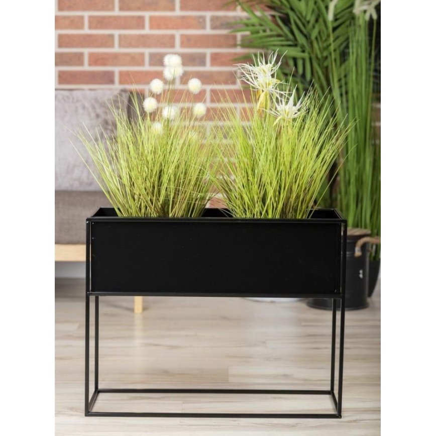 Flower stand 50x64 cm black