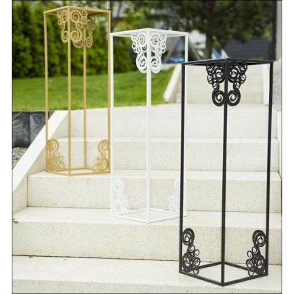 Flower stand 60x24 cm black