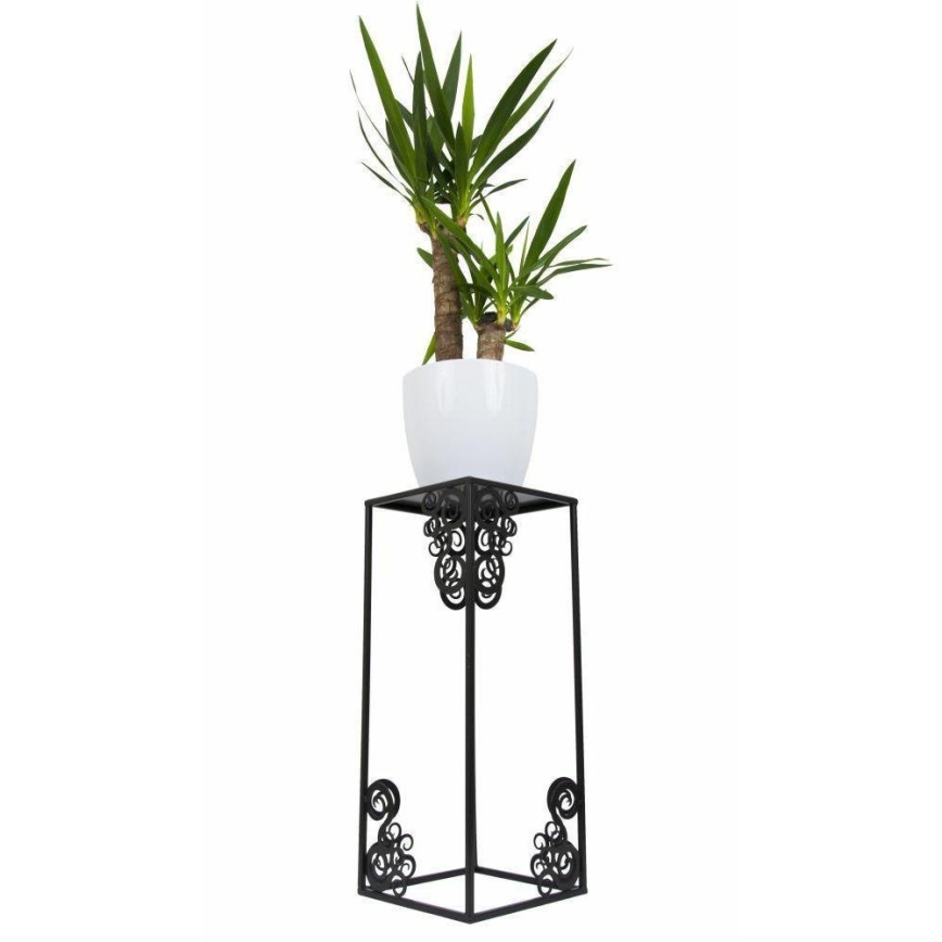 Flower stand 60x24 cm black