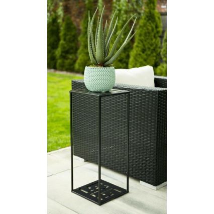 Flower stand 60x24 cm black