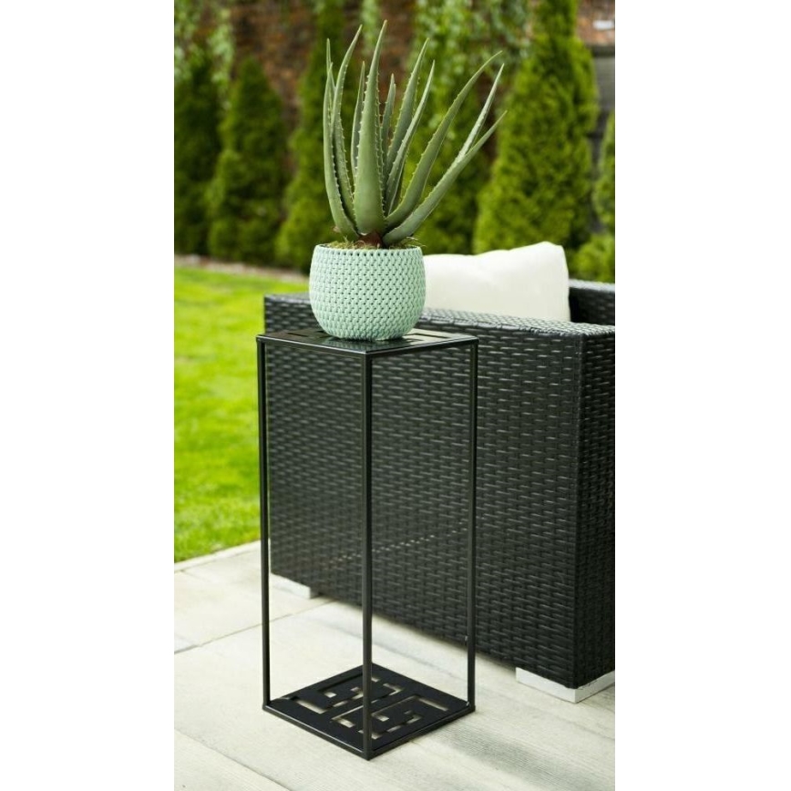 Flower stand 60x24 cm black