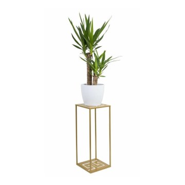 Flower stand 60x24 cm gold