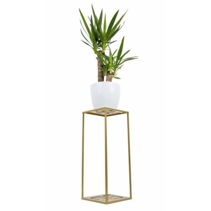 Flower stand 60x24 cm gold