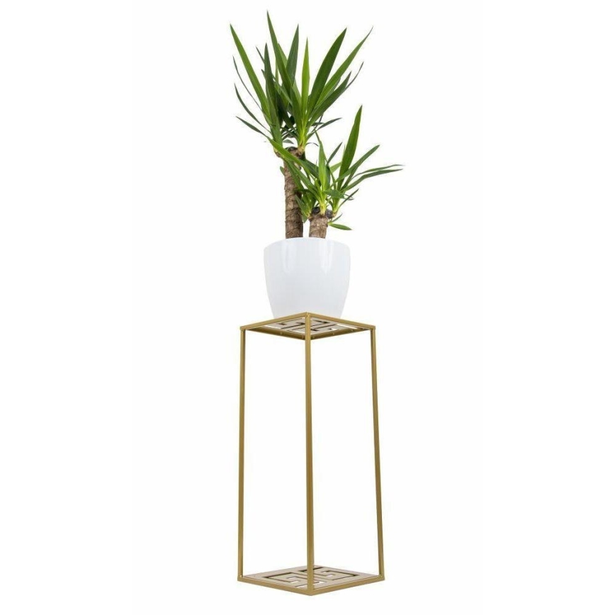 Flower stand 60x24 cm gold