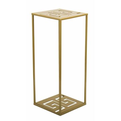 Flower stand 60x24 cm gold