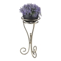 Flower stand 60x28 cm gold