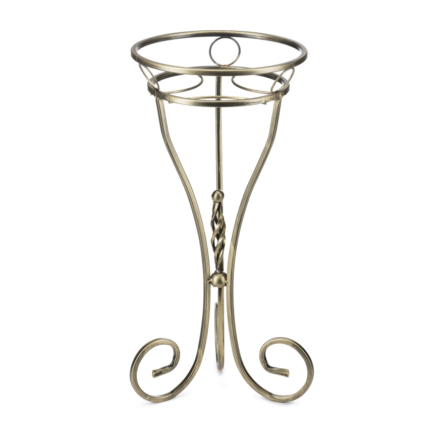 Flower stand 60x28 cm gold