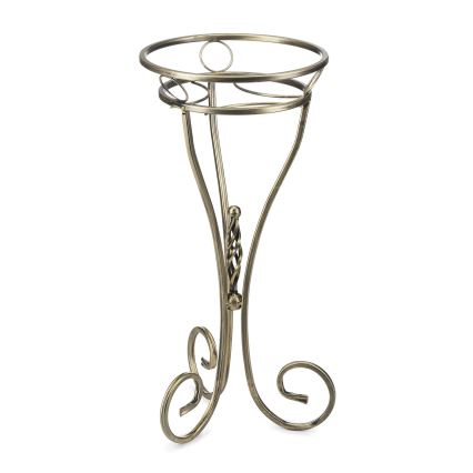 Flower stand 60x28 cm gold