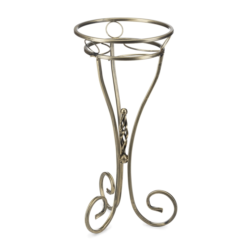 Flower stand 60x28 cm gold