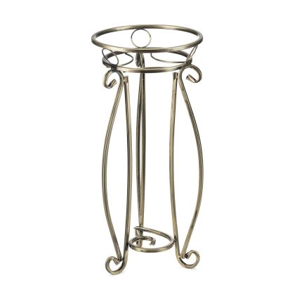 Flower stand 62x28 cm gold